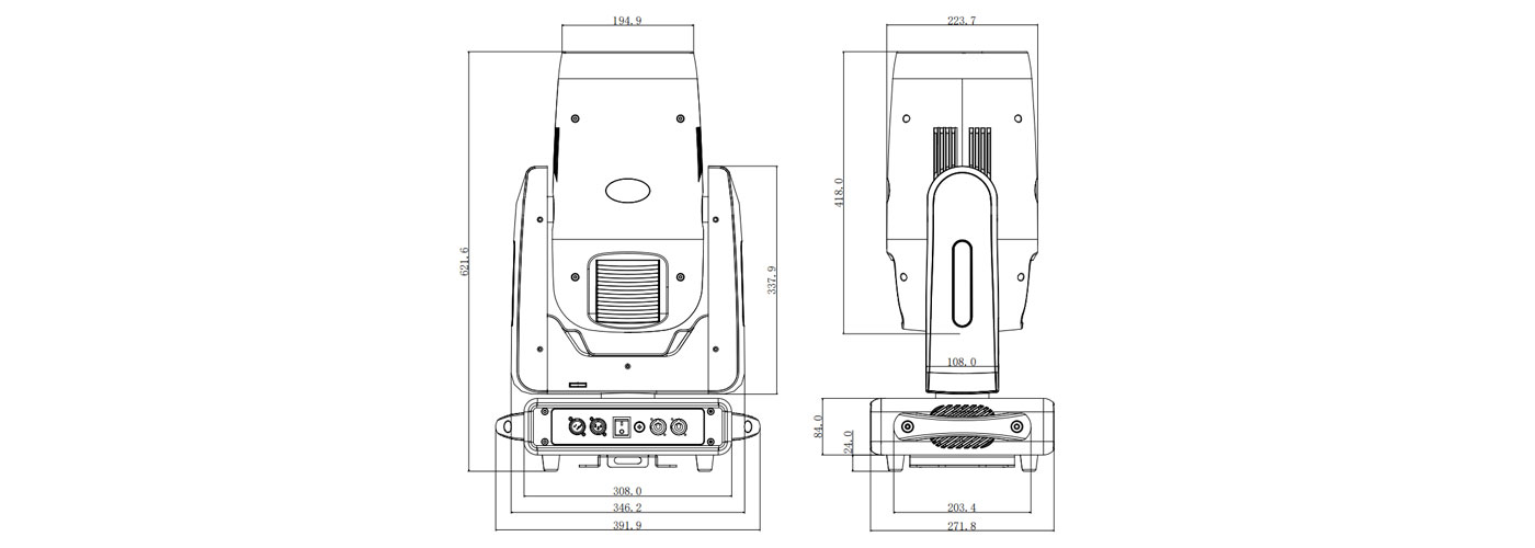 380W Beam Moving Head